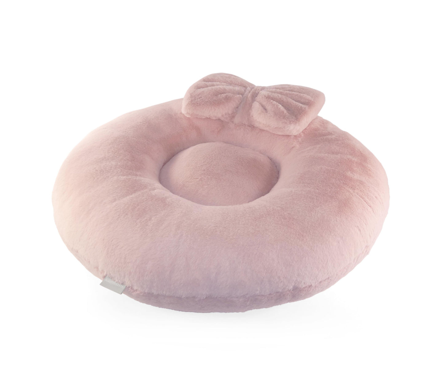 Donut Cushion Pink - dog pillow