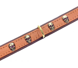 Skull Masterpiece - Small 2Tone Cognac & Brown