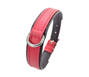 KvK - Classic Collar Curved - Orange & Red with Brown