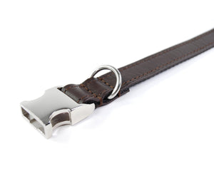 Clic Deluxe Leather Collar - div. Colours