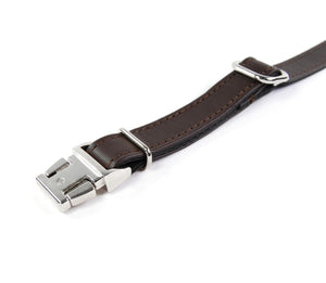 Clic Deluxe Leather Collar - div. Colours