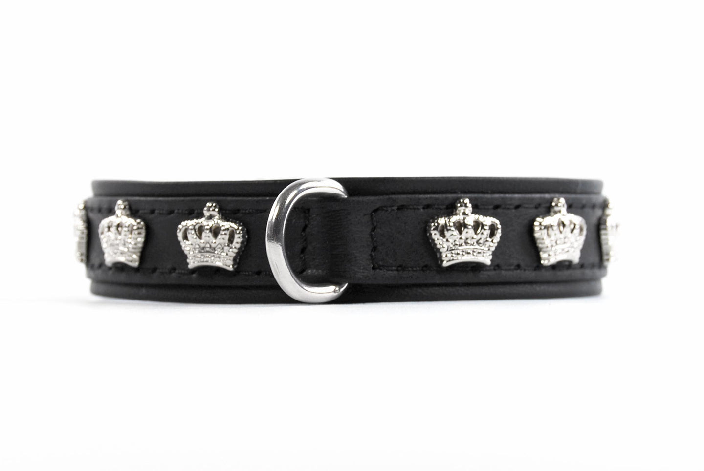 KvK Handcrafted Collar Crown Silver