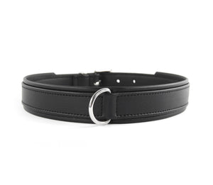 KvK Handcrafted - Halsband Klassik Curved Black Edition