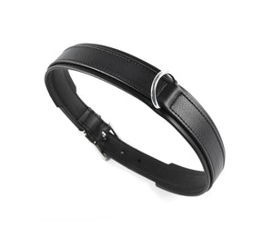 KvK Handcrafted - Halsband Klassik Curved Black Edition