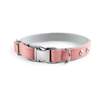 Load image into Gallery viewer, KvK - Clic leather collar - Rosé
