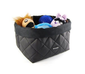 KvK Toy Box - Quilted basket for dog toys