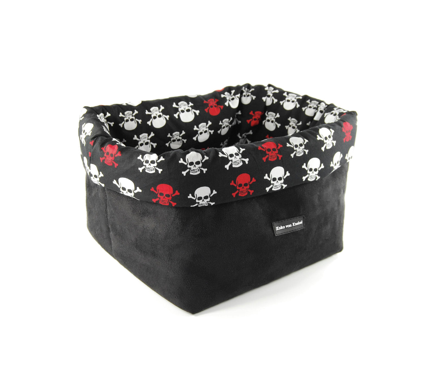 KvK Toy Box - Skull basket for dog toys