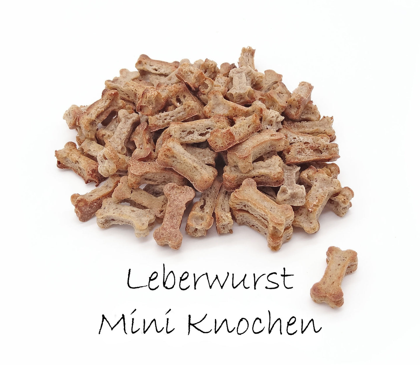 Leberwurst Mini Knochen „Light Weight“ - leckere Hundeleckerchen