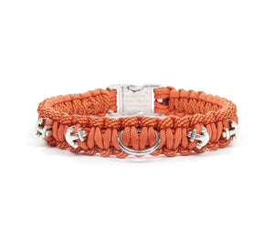 Trendy wickerwork collar - Anchor