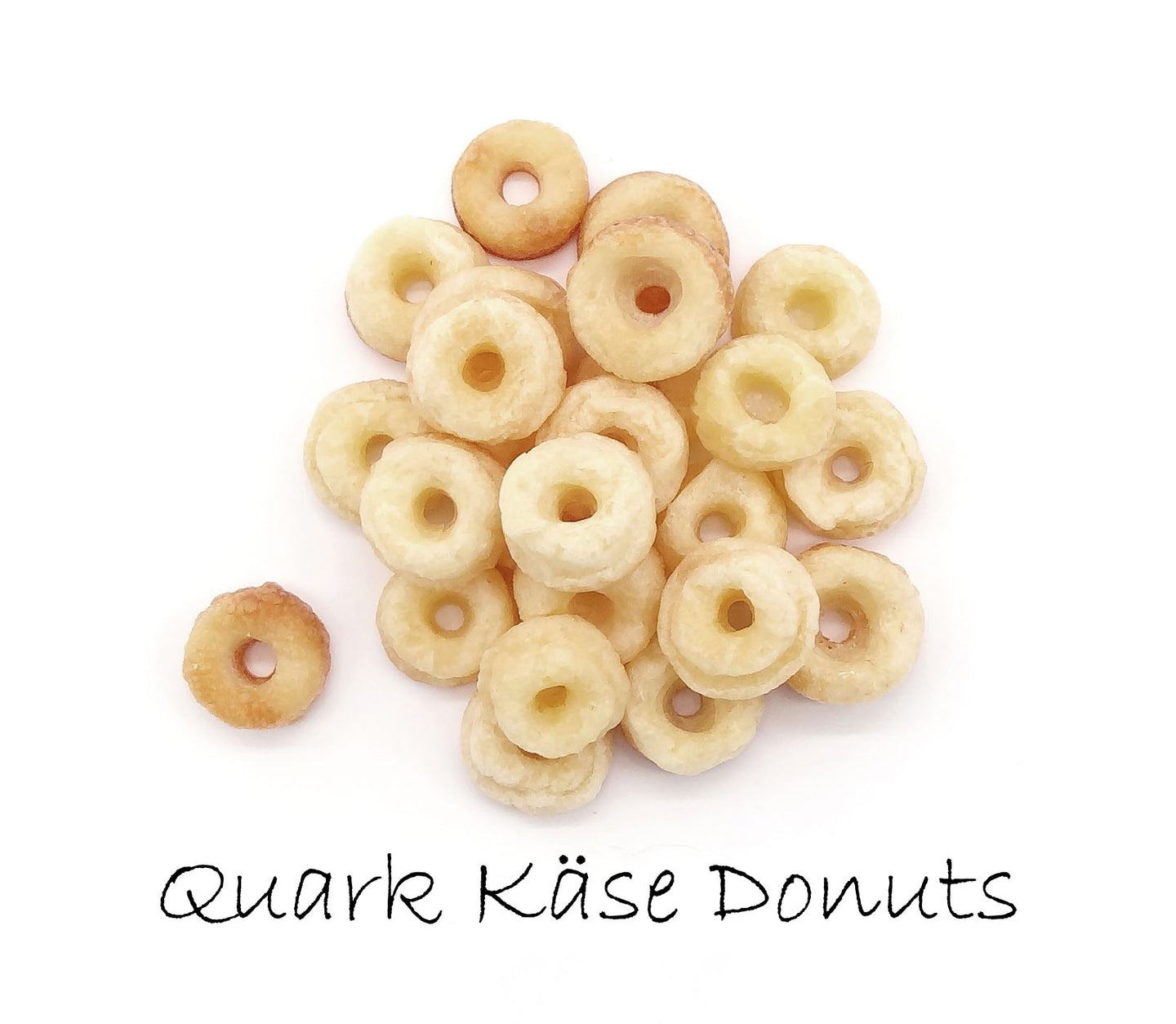 Quark Käse Donuts „Light Weight“ - leckere Hundeleckerchen